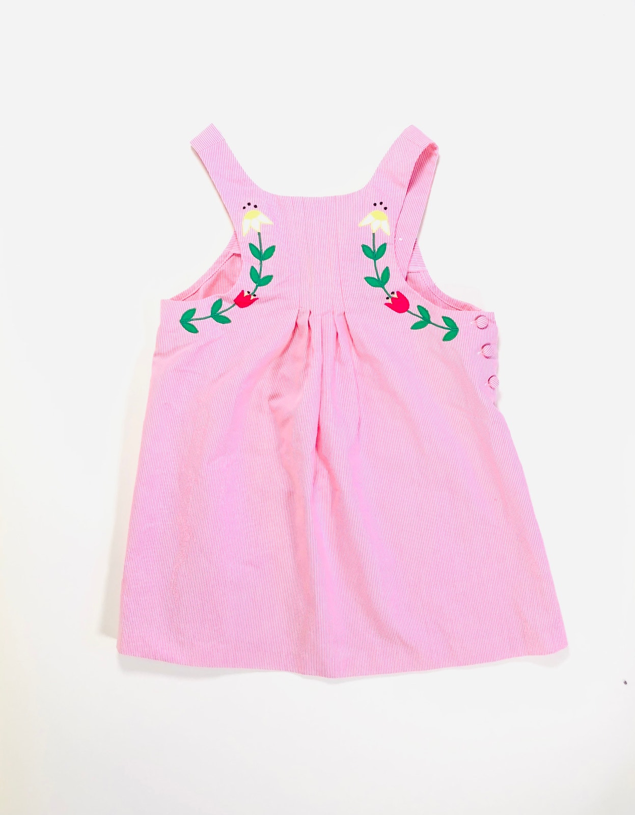 Girls Floral Embroidered Dress Size 6